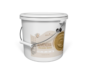 crema untable almendra cubeta molianza