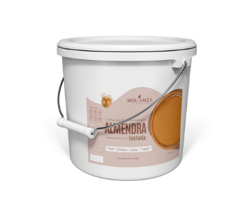 crema untable almendra cubeta molianza